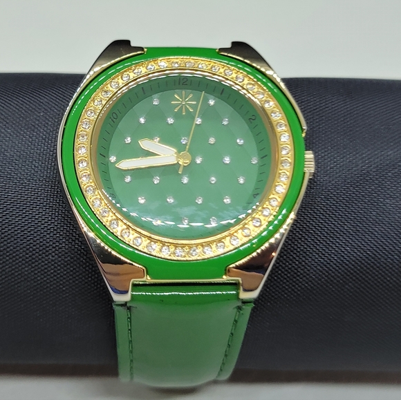 Isaac Mizrahi Blue and Green Women's Watches - Picture 5 of 6